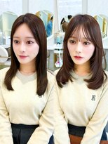 アフロートリノ(AFLOAT Leino)&nbsp;結べるミディアムレイヤー　ビフォーアフター