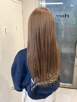 エトレ(etore)&nbsp;透明感ミルクティーブラウン/ロング/ストレート