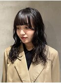 ロングパーマ