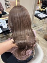 アーチバイケンジ(arch by kenje) ブラウンベージュ/平塚美容室/ロングヘア/ブリーチカラー