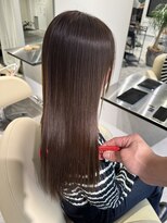 レヴリー(reverie)&nbsp;髪質改善ストレート艶髪白髪ぼかしハイライトカラー30代