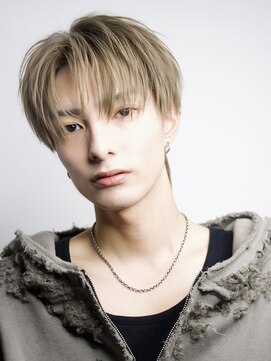 オーシャントーキョー 神戸(OCEAN TOKYO KOBE) プラチナミルクティーベージュコンマバングセンターパート