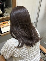 ヘアーワークスヴィクサス 諫早店(HAIR WORKS VIXUS) 【荒木夏暢】アッシュグレージュ