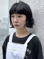 エムクランメイクス 原宿 表参道(m.clan MAKE'S)&nbsp;顎ラインボブパーマ
