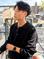 ユイマァルスロウ 倉敷(YUIMARLSLOW)&nbsp;倉敷メンズサロン20代30代波巻きツイストスパイラルパーマ