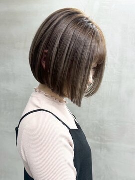 アンバー(UMBER) 京都西院/ベージュカラー ブリーチ 髪質改善 ダブルカラー