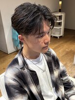 ゴットイール(GOTTO eel) 韓国風センターパート×ストレートパーマ