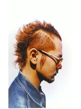 ヘアーデザイン アブー(hair design A BOO) メンズカットモヒカンウルフ系