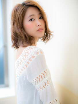 モッズ ヘア 福岡姪浜店(mod's hair) *mod's姪浜*…大人かわいいくせ毛風無造作小顔ふわミディd