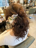ヘアスタジオニコ(hair studio nico...) 花嫁ヘア ポニーテール