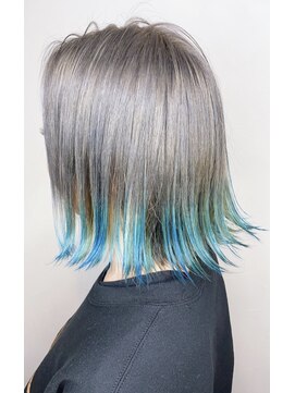 遊人セントラル(CENTRAL) ☆シルバーブルーグラデーション☆