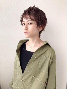トータルビューティーハウス フラップ ミチ 野田店(total beauty house flap MICHI) エッジショート
