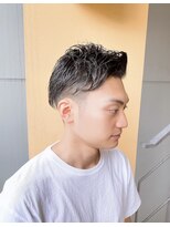 ロンド ストラーダ 心斎橋(Lond strada)&nbsp;メンズカット×波巻きパーマ×イメチェン[心斎橋]