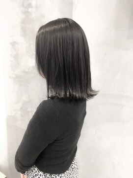 デザート(Des.Art) 【Des.Art赤坂】切りっぱなし×ダークアッシュ×濡れ髪