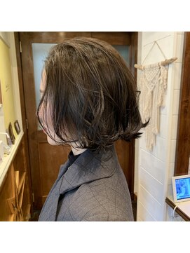 ラレイ(Lalei) ＊カーキグレージュ　ミニボブ　辻幸奈　表参道