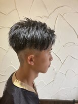 ナディアバイカリス(Nadia by charis)&nbsp;メンズショート|刈り上げ|フェードマッシュ|ベリーショート