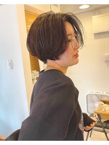 ブライタリー(Brightary)&nbsp;[BRIGHTARY-apartment-]センターパートショートボブ