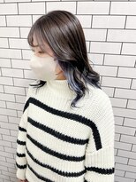 リール(THE RIRE.)&nbsp;＊THE  RIRE. ブリーチ1回×ブルーラベンダーカラー＊