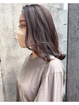 グロウバイニューヨークニューヨーク(Grow by NYNY) 【打越】ミディアム×グレージュ