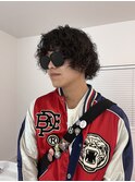 メンズマッシュボブパーマ