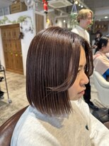 ナルヘアー 越谷(Nalu hair)&nbsp;30台40代50代ボブ/切りっぱなしボブ/サイドバング