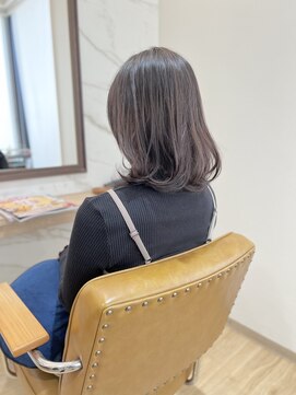 ラポールヘアー(rapport hair) 肩下ボブ×ワンカール仕上げ＊