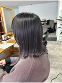 *ラベンダーグレージュ×外ハネロブ*