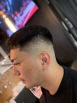 フランクスバーバーリザーブ 人形町店(FRANK’S BARBER RESERVE) ミドルフェードバーバーカットH