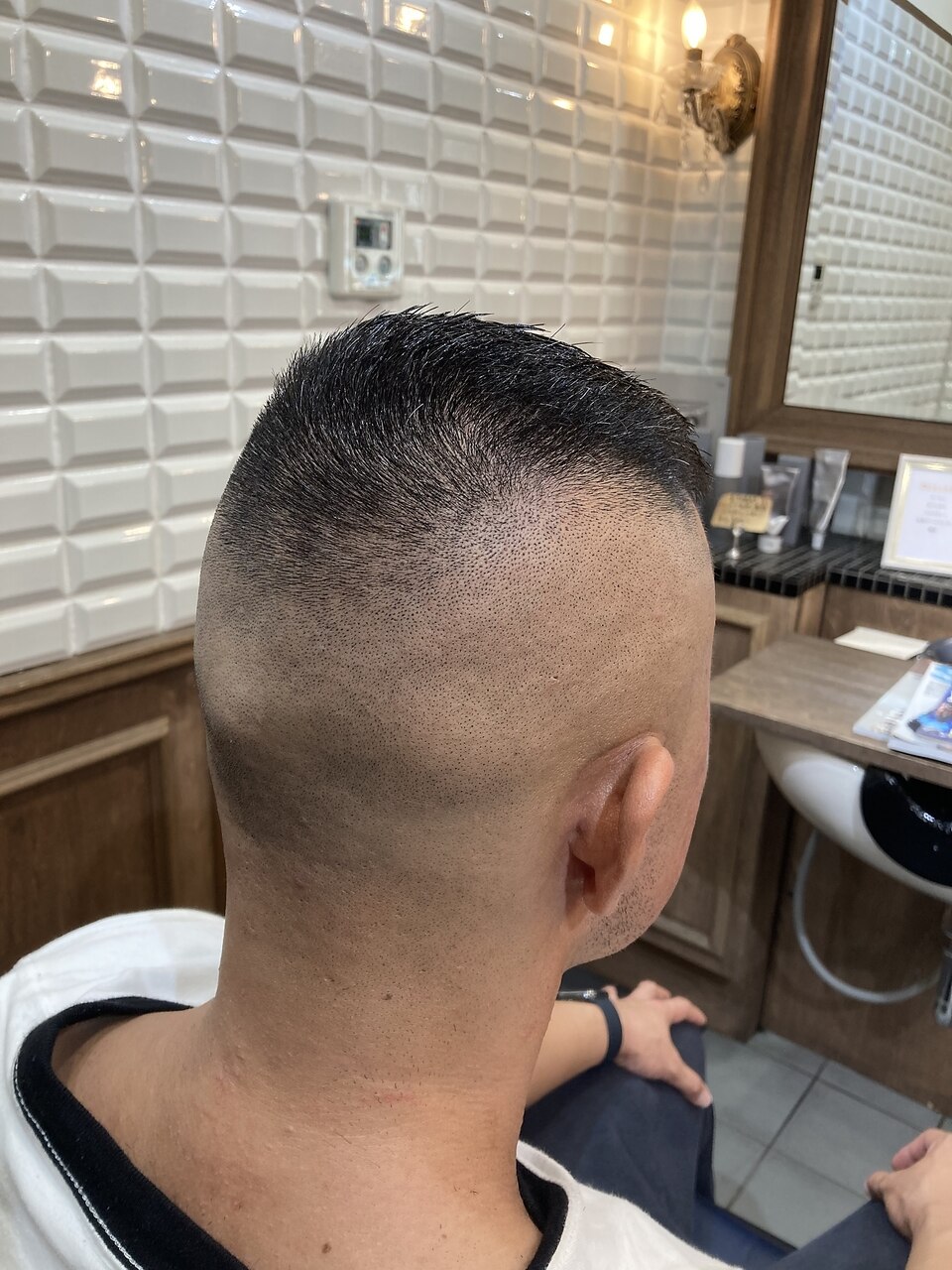 高めスキンフェード：L205313968｜ルピナス 中田(Lupinus)のヘア