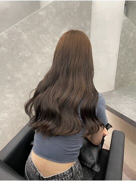 ファイブバイジエクト 堀江(FIVE by The Ect) ブリーチなしダブルカラー 暗髪カラー 夏休みカラー