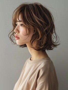 アルトリスト(Altruist Aging×HAIR&SPA) ★暗めカラーグランマッシュフェイスフレーミングデザインカラー