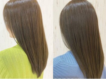 ラトゥーア ヘアデザイン(la tua HAIR DESIGN)の写真/髪のお悩みを解決するために、髪質改善トリートメントをご用意！思わず触りたくなるうるツヤヘアに♪