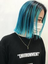 ヨッカ(YOCCA)&nbsp;ターコイズ　バレイヤージュ