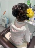 七五三♪ヘアセットアレンジ！