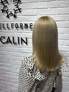 ヘア スパ ビューティー エールフォルム(HAIR SPA BEAUTY YELLFORME) プラチナブランドカラー