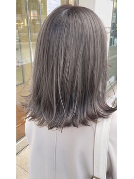 ジーナ 船橋(Zina) 髪質改善＊マチルダボブアッシュカラー＊美髪【Zina船橋】