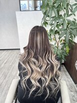ベルヘアーデザイン 堺東(Belle hair Design)&nbsp;バレイヤージュ/グラデーション/ケアブリーチ/ハイトーン/堺東