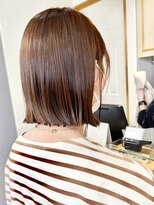 ネオリーブ クーロ(Neolive curro)&nbsp;小顔タッセルボブ×似合わせカット[ボブ/縮毛矯正/横浜韓国]