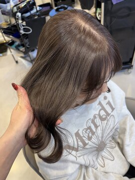 リュンヌ(Lune) やわらかヘーゼルベージュ/ブリーチカラー/ダブルカラー/YU01