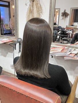 ヘアメイク アンフィ(amphi) うる艶おとな髪ベージュ..~*＊.