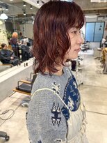 ダンボ(DUMBO)&nbsp;(sayaca) ニュアンスパーマ　レイヤーパーマ　デザインパーマ