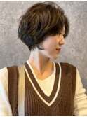 ハンサムショート×ゆるふわパーマ 2