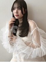 ユーフォリア 青山(Euphoria)&nbsp;【担きょうこ】大人可愛い顔周りレイヤー透明感赤み消しカラー