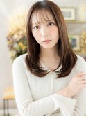 うぶバング小顔ワンカールストレートレイヤーc6大宮20代30代40代