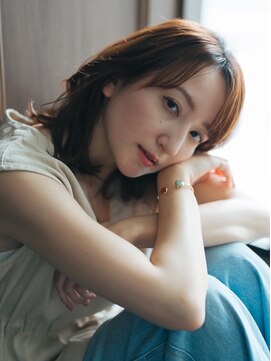 ルームヘア 笹塚フレンテ前店(Room hair) ボブ/グレージュ/大人女性/レイヤー/ショート[笹塚]