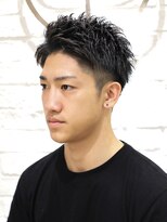 ヘアーアンドグルーミング ヨシザワインク(HAIR&GROOMING YOSHIZAWA Inc.)&nbsp;メンズビジネスショートアップバング理容室眉毛カット顔剃り