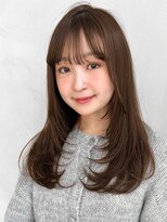 アグノス 青山(Agnos) 愛され大人可愛い小顔カットレイヤーカットモテ髪外ハネボブ
