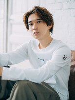 ブール 千歳烏山(bool)&nbsp;センターパート×ナチュラルパーマ