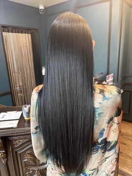 ベルポ(Bellpo) 透明感×髪質改善『ブルーブラック』 浦和/個室/オージュア