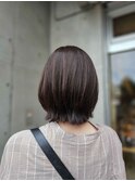 秋色◎大人ハイライト×くびれレイヤーボブ30代40代